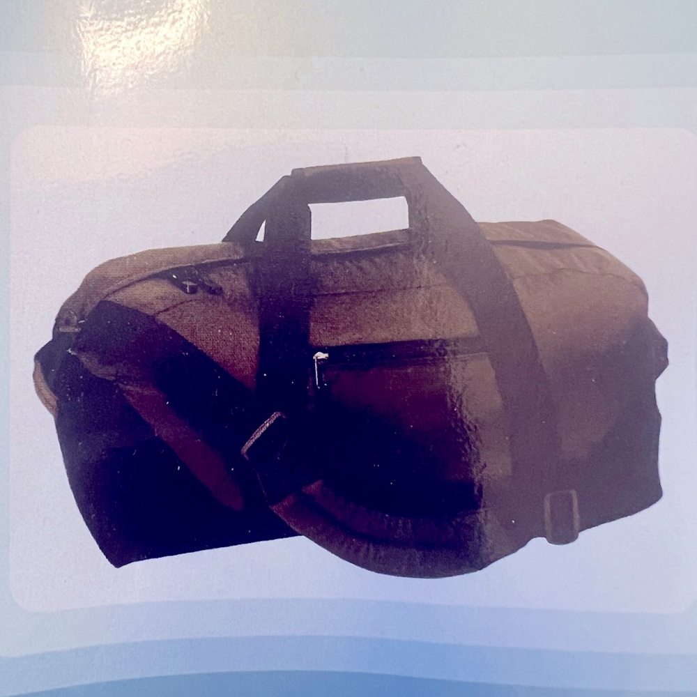 ProSpirit Dark Black Medium Duffel Bag.  New with Tags.